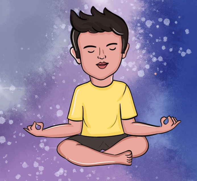 Yoga, Junge Mudra Position